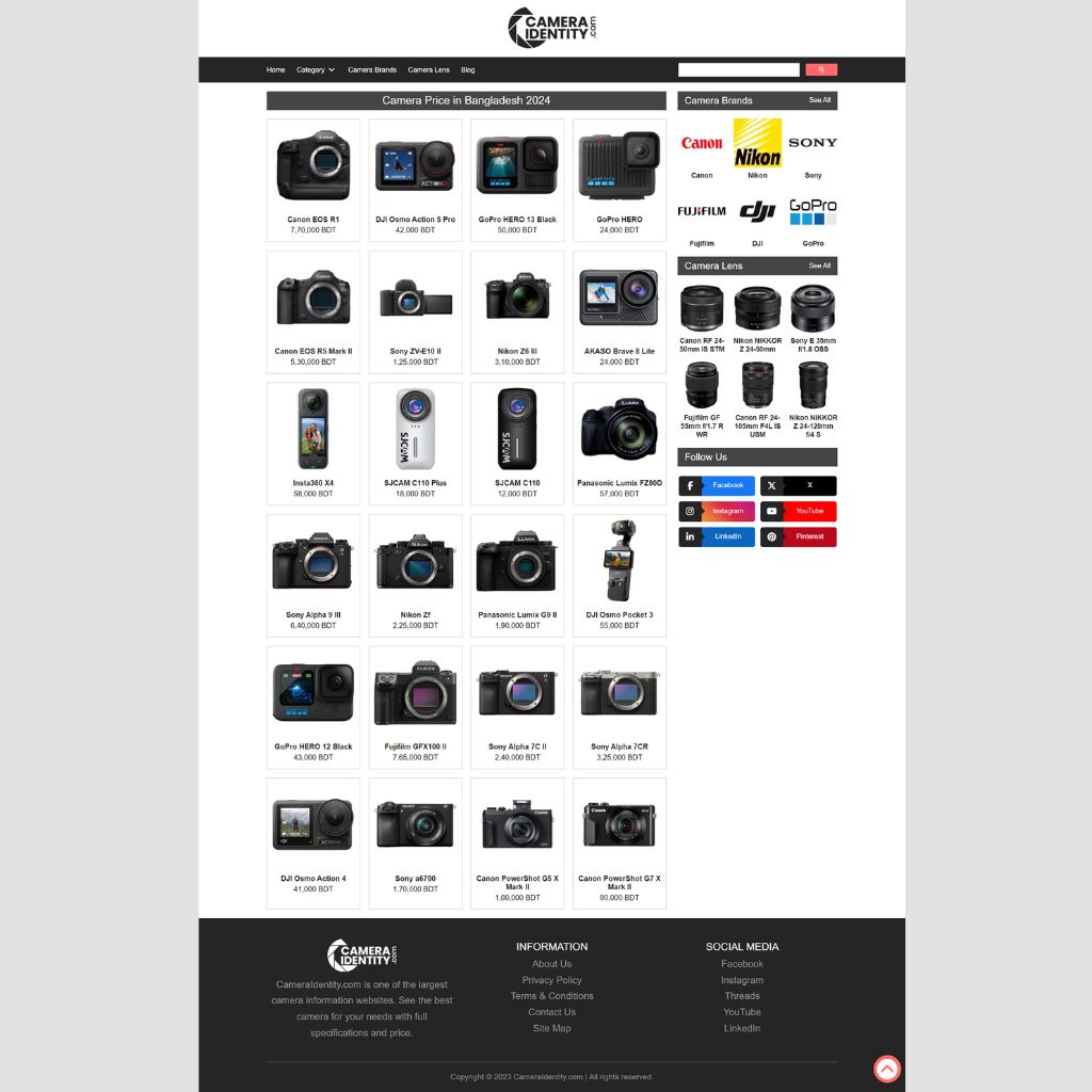 cameraidentity website image